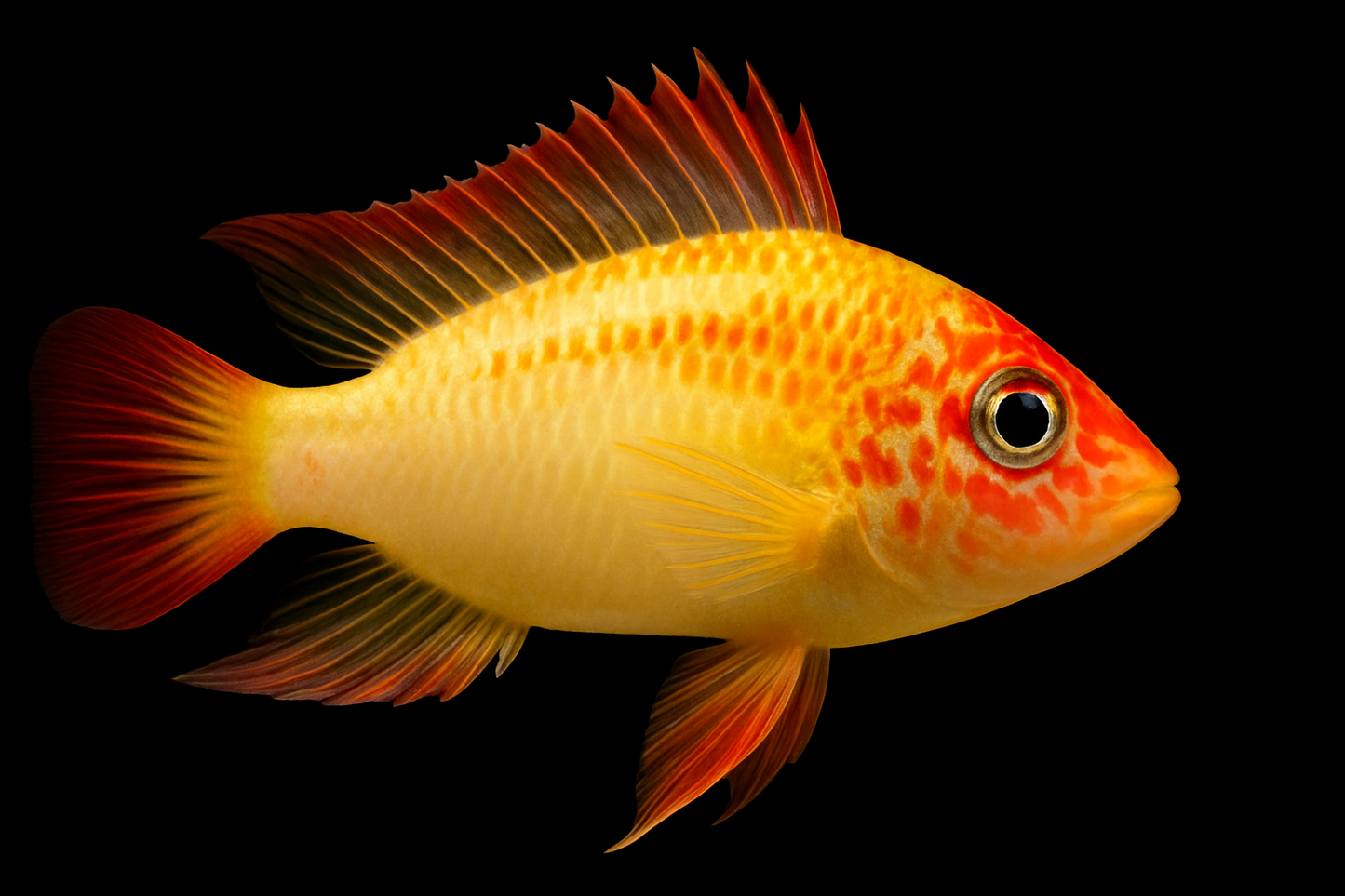 Viejeta Zwergbuntbarsch GOLD 3-4 cm