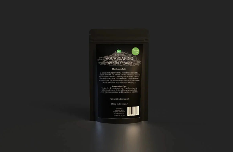 GarnelenTv - Premium Aquascaping Detail Stones "Drachenstein" 1 - 2 mm 200g