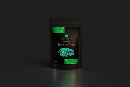 GarnelenTv - Premium Spirulina Chips 50 g